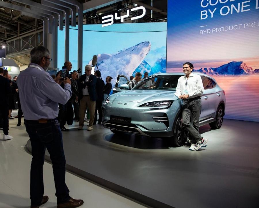 Munich International Auto Show - China seng nei Energie Gefierer blénken