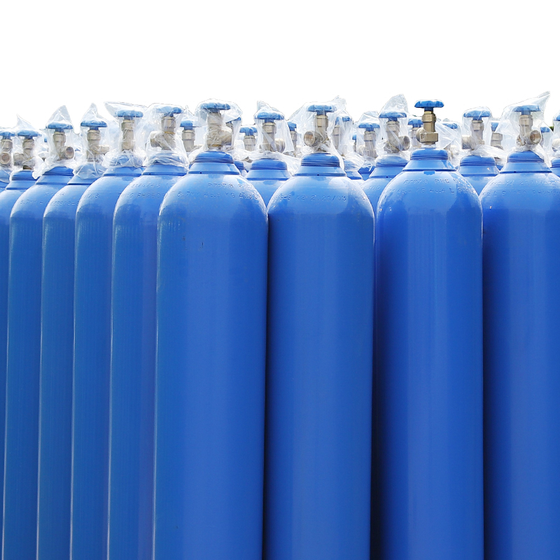 Izravna tvornička prodaja Niska cijena Visoka čistoća 99,999% plinski čelični argonski cilindar Bešavni cilindar