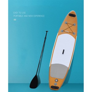 Ang kulay ng SUP paddle board ay tumutugma sa inflatable surfboard na may mga palikpik 0372