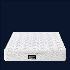 Compressed independent pocket spring mattress natural latex mattress 0421