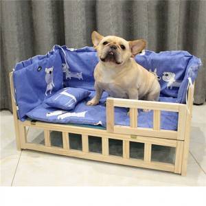 Dog Crate Furniture Quotes –  High-Grade Dog Kennel Solid Wood Frame Pet Bed 0214 – Amazons Furniture
