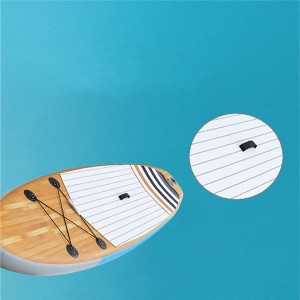 Taula de surf inflable SUP amb aletes a joc de colors 0372