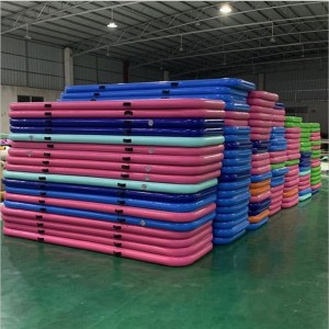 Whakaritea Taekwondo Somersault Air Cushion Inflatable Gymnastics Training Mat 0382