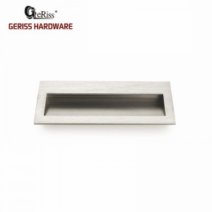 Oven door aluminum alloy concealed handle
