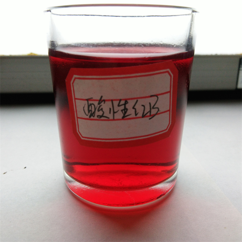 Najpopularniji Acid Red B 100% sa crveno smeđim puderom za kožu