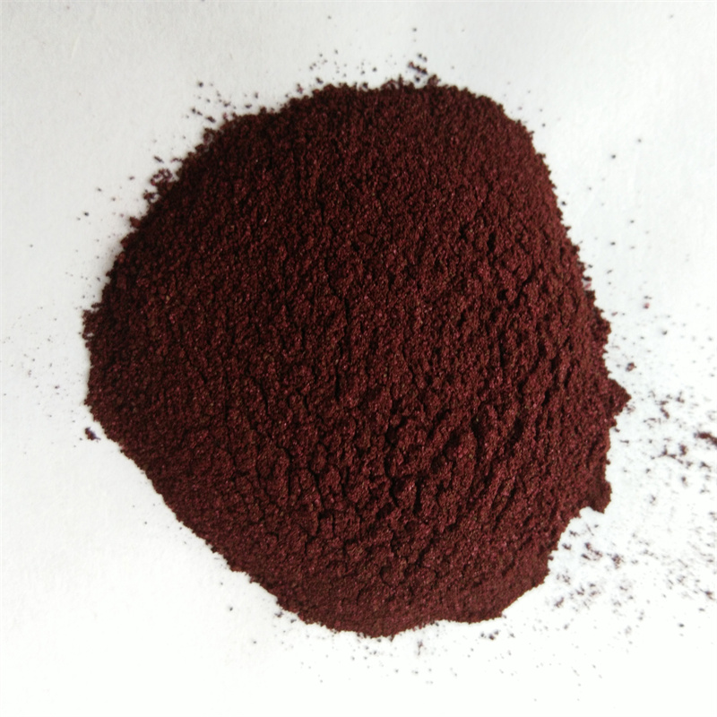 最も人気のあるアシッドレッドB 100%に革用赤茶色パウダーを配合
