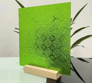 Patterned glass, architectural glass, textured gl...