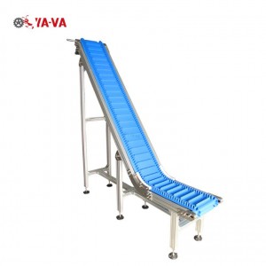ខ្សែក្រវាត់កោង conveyor ត្រង់ PVC belt conveyor