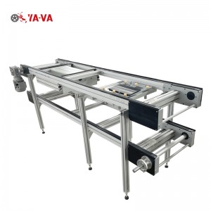 Flat belt conveyor para sa awtomatikong produksyon ng baterya ng kotse