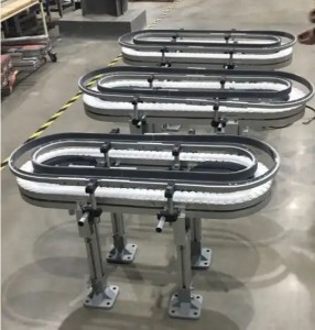 YA-VA Flex zanjirli konveyer tizimi (zanjir turi 45mm, 65mm, 85mm, 105mm, 150mm, 180mm, 300mm)