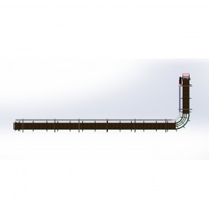 Fabréck gemaach Plastik modulare Design Gedrénks Industrie flexibel Kette conveyor / modulare belt conveyor / sideflexing conveyor System Linn