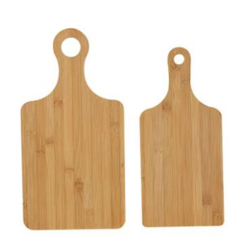 High Quality Natural Bamboo Cutting Board With A Handle