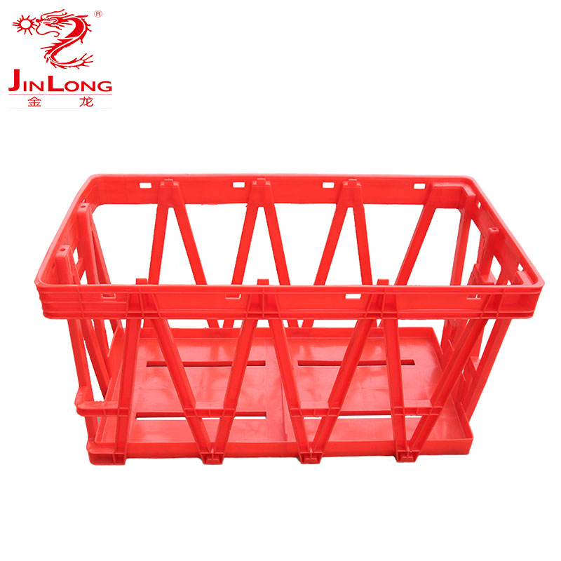 Jinlong Brand Egg Transport Crate Plastic Egg Crate unfoldable Egg Tray Plastic crate EC01