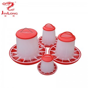 Годівниця Jinlong Brand Virgin Material Хороша якість для курчат у будь-якому кольорі FT01+1, FT02, FT03, FT04