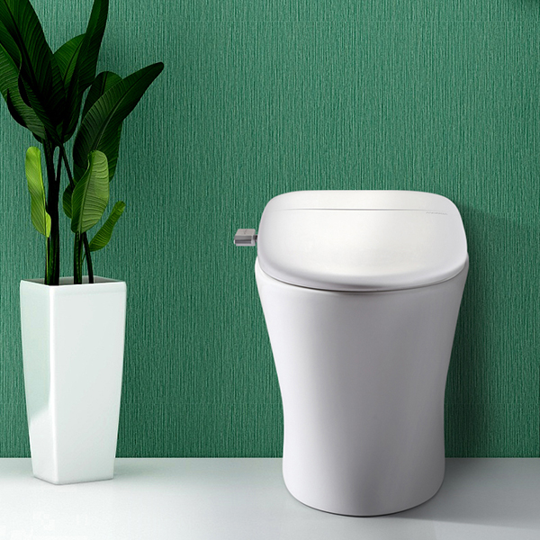 Asikho isidingo sokuxhuma indlu yokugezela ye-ceramic wc automatic flush self cleaning smart wash toilet