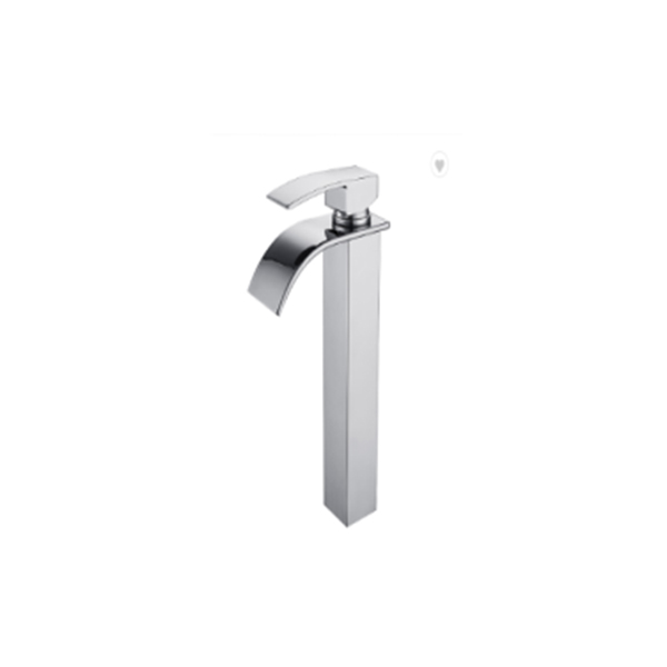 ရေချိုးခန်းရှည် basin faucet ရေပူရေအေး ရောမွှေစက် စတီးလ် faucets တစ်ခုတည်းလက်ကိုင် basin faucet