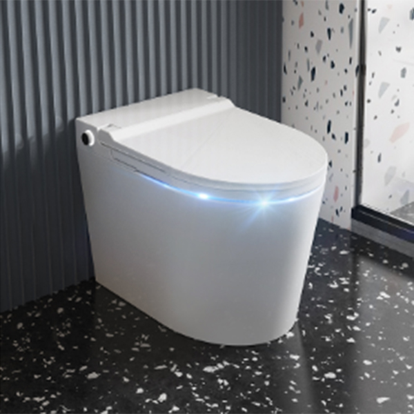 TO002 toilette bidet automatique moderne une pièce toilette automatique intelligente intelligente chauffée électrique auto-nettoyante