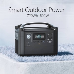 600W Portable Energy Panyimpenan Power Supply