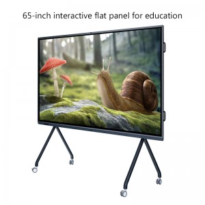 65-инчен интерактивен рамен панел за едукација