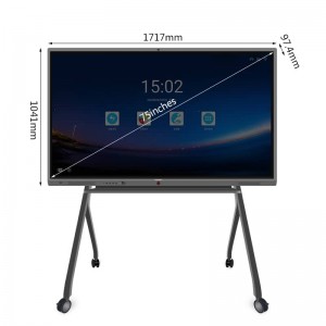 75-inch Tablet Interaktif Kanggo Iklan