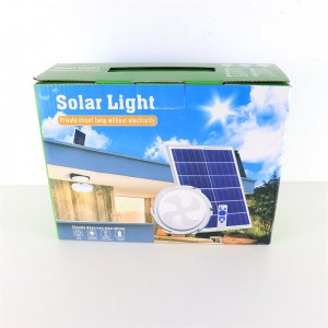Indoor Solar Ceiling Light 100w 200w 300w 500w 800w Indoor Solar Light Home House with Remote Control
