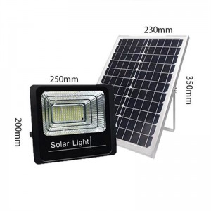 Solarni reflektori za vanjske vodootporne reflektore, solarni 20w 100w 200w 300w 1000w LED solarni reflektor s daljinskim upravljačem