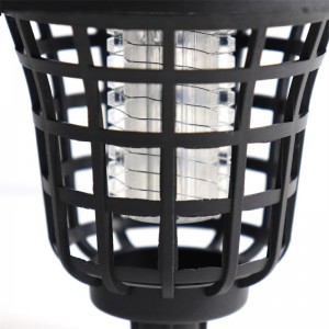 Външна водоустойчива UV LED лампа за унищожаване на комари със слънчева енергия за градински двор и на закрито