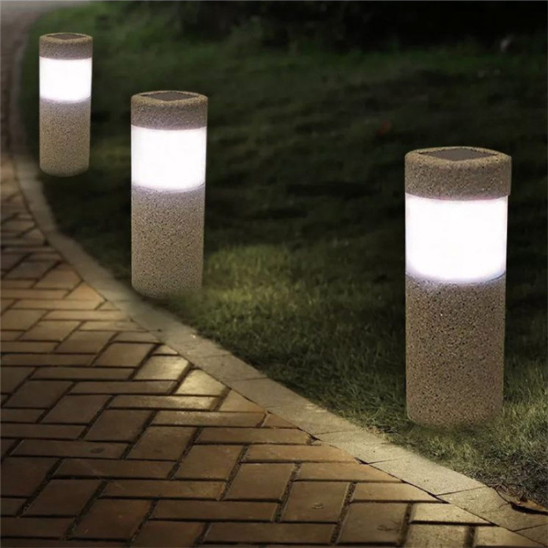 Слънчев пясъчник Външно декоративно интегрирано LED пейзажно улично осветление Представено изображение