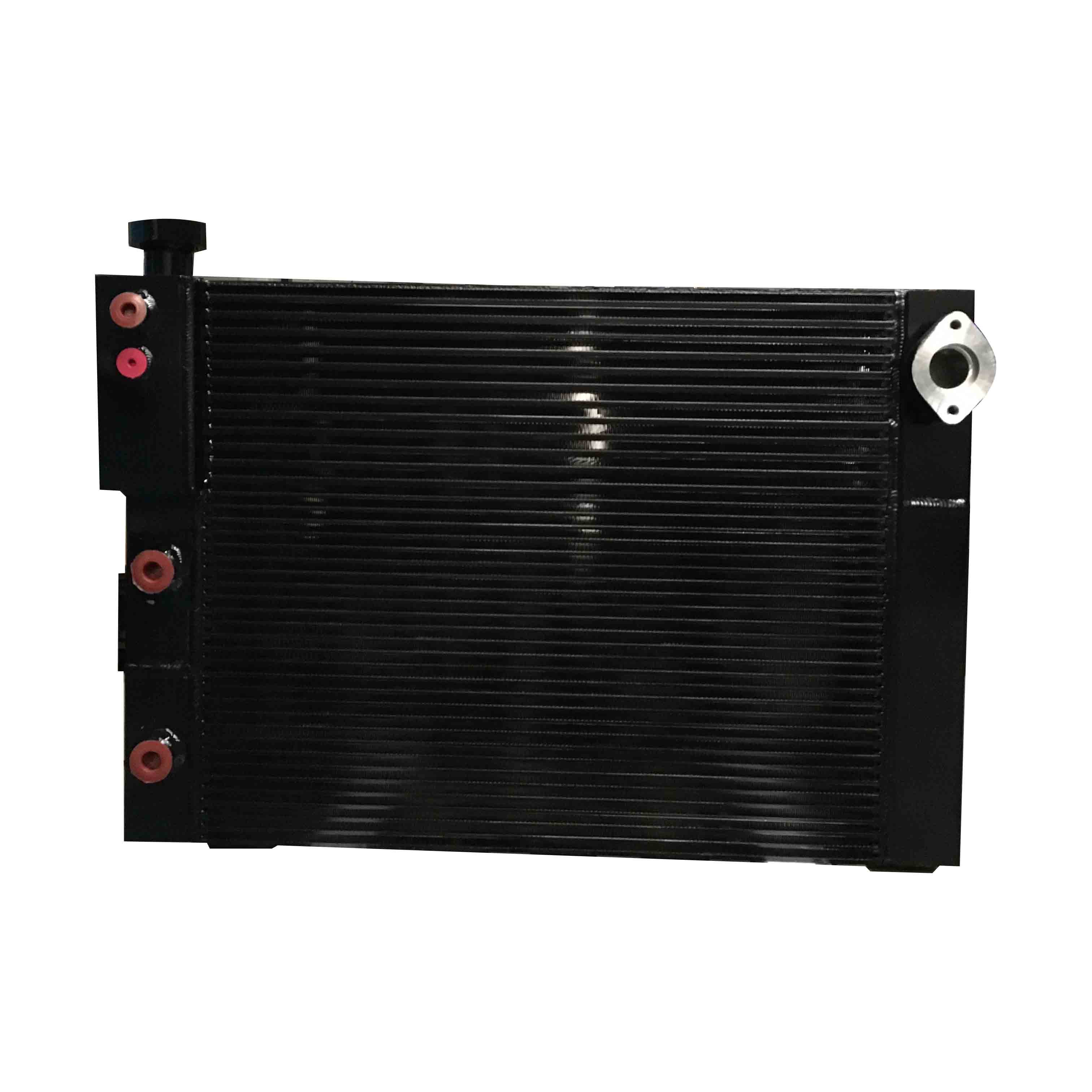 Oil and air cooler for air compressor