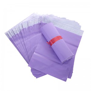 Wholesale custom eco-friendly nga materyal nga recyclable PE mailing bag poly courier clothing packaging bags
