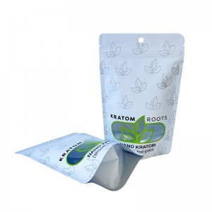 Doublure en aluminium personnalisée emballage flexible sac en mylar fermeture à glissière tenir la poche avec des sacs d'emballage alimentaire de fenêtre