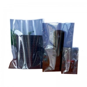 Tsika yakavhurika pamusoro semitransparent laminated zvinhu antistatic ESD shielding bag antistatic flat pouch