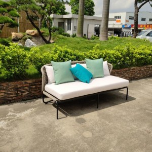 Best Superstore Gazebo Factory –  Outdoor Garden Sofa With Cushion – Yufulong