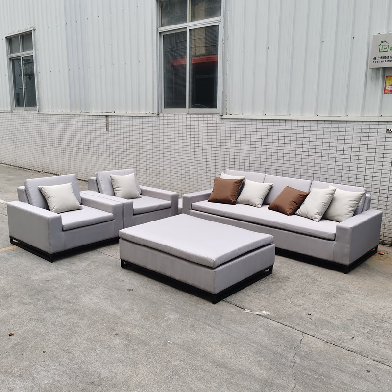 Garden Outdoor Patio Sectionals Set Aluminum Patio Furniture Outdoor Sofa