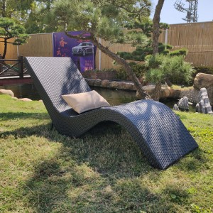 Good Wholesale Vendors Single Recliner Chair - Patio Chaise Lounge Chairs Pool Outdoor with Headrest Recliner  – Yufulong