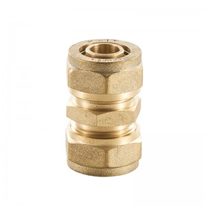I-Equal Coupling Brass Compression Fitting For Pex Pipe