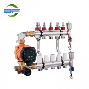 MS009 Razdjelna pumpa za podno grijanje i ventil za miješanje kontroliraju temperaturu vode