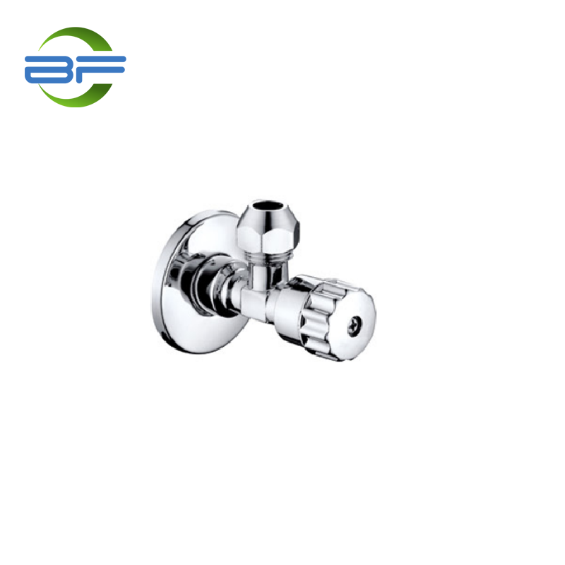 AG602 BRASS ANGLE VALVE, COMPRESSION OUTLET, MULTI TURN