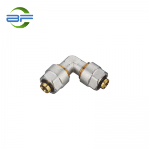 BF006 BRASS DOUBLE EELBOW FITTING PARA SA MULTILAYER PIPE