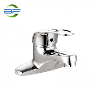 BM428 ကြေးဝါ 4 လက်မ Lavatory Faucet တစ်ခုတည်းလက်ကိုင်ပါသောရေချိုးခန်းဇိမ်ခံ Faucet