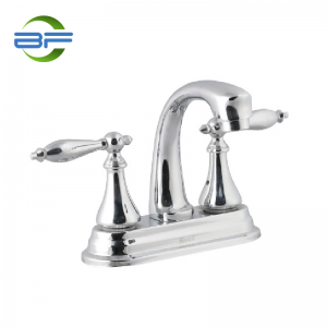 BM434 Brass 4 Inch Faucet Faucet Bathroom nutse Faucet Tare da Hannu Biyu