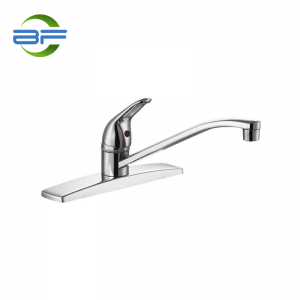 BM828 Brass 8 Inch Deck Mounted Kitchen Faucet With Single Lever Handle