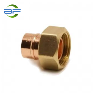 CP512 COPPER SOLDER RING STRAIGHT CYLINDER UNION