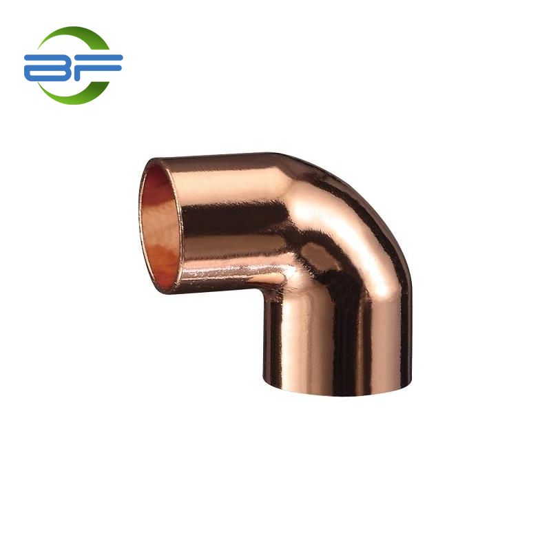 CP607 COPPER END FEED 90 DEGREE STREET ELBOW