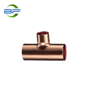 CP612 COPPER END FEDED REDUCING TEE