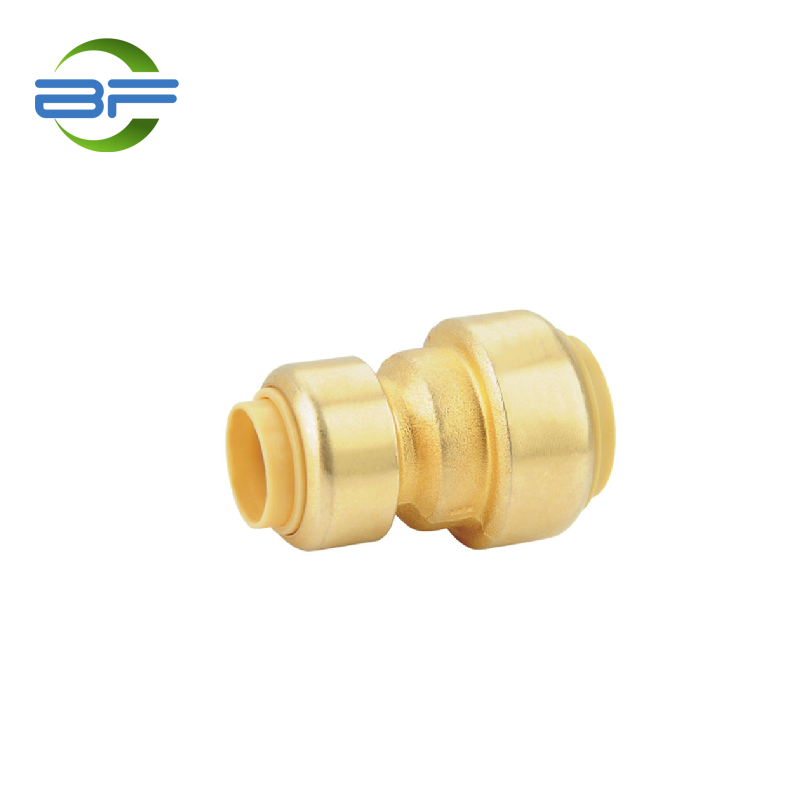 PPF002 BRASS PUSH FIT FIT COUPPING