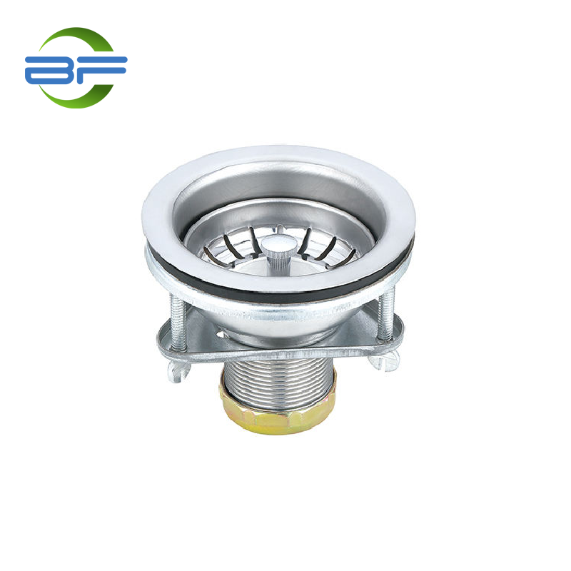 SS111 4.5 လက်မ Stainless Steel Deep Cup Kitchen Sink Strainer