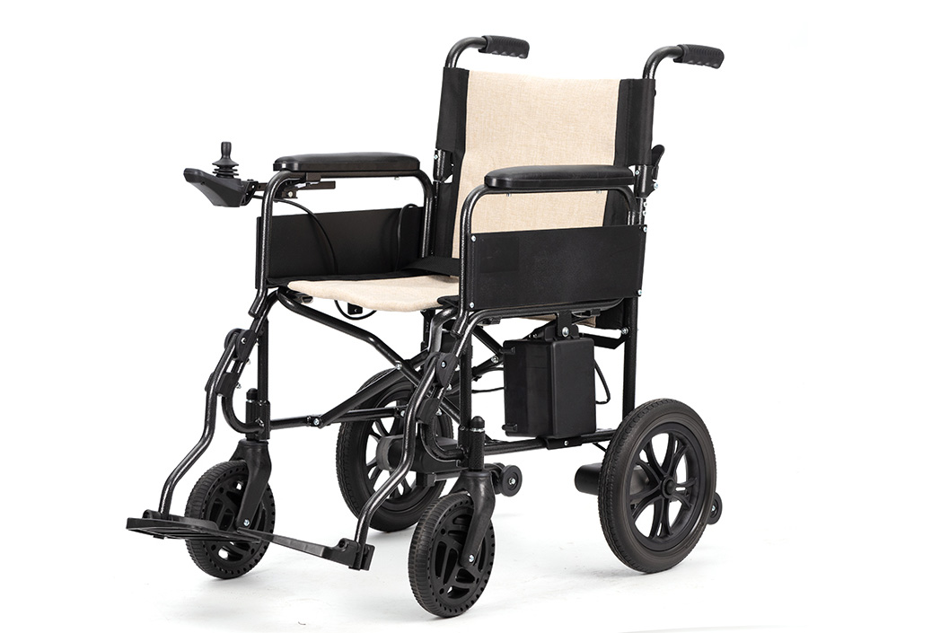 лесна преклопна електрична инвалидска количка