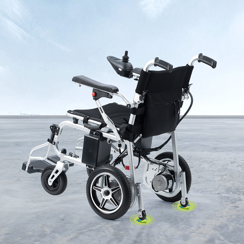 Евтина цена, лесна и преклоплива електрична инвалидска количка за возрасни