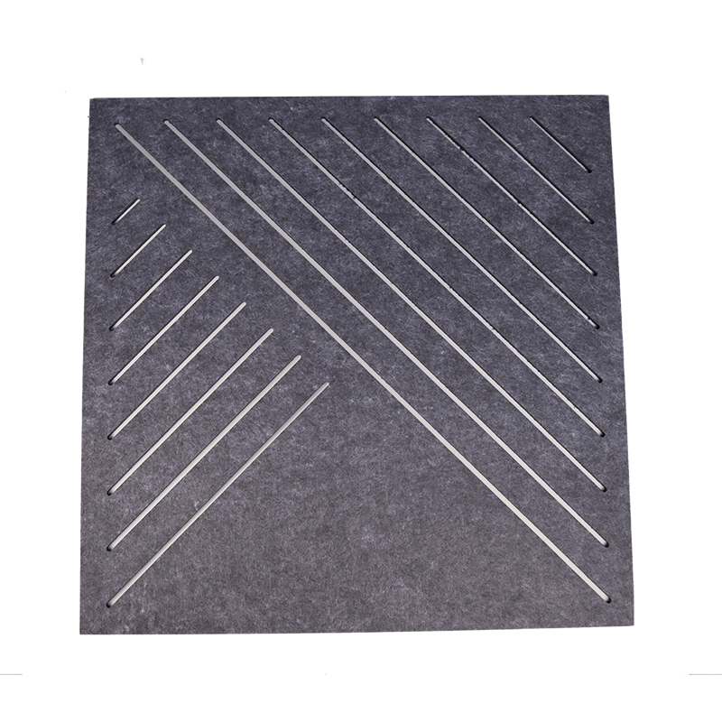 Material akustiko koloretsu eta arinena PET Poliesterrezko Zuntz Panel Akustikoa izenekoa